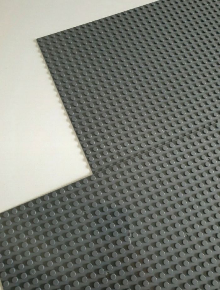Plaques pour lego 32 plots gris construction enfant jeu - photo numéro 3