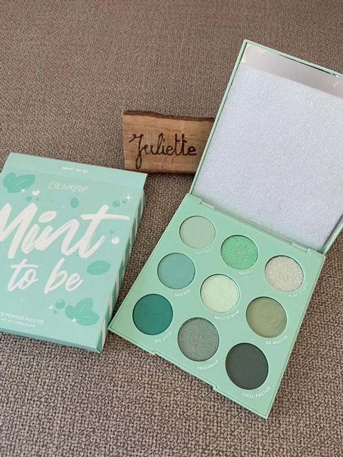 Palette Mint to Be ColourPop Neuf, jamais utilisé - photo numéro 4