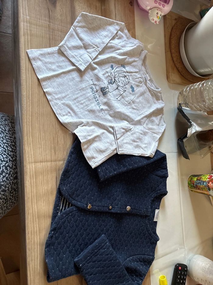 Ensemble 4 pièces 12 mois fille TAO Tex obaibi - photo numéro 4