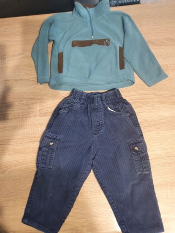 Ensemble garçons 2 ans