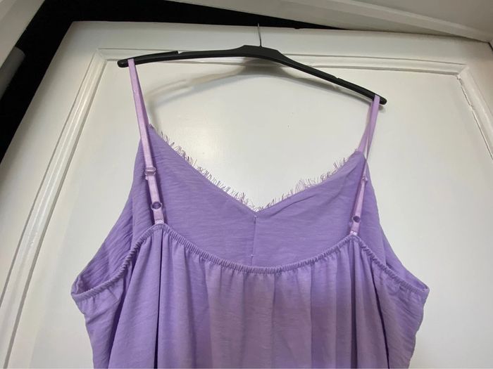 Combinaison légère neuve à bretelles extensibles lilas Dressy New Collection TU - photo numéro 9
