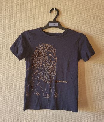 Tee-shirt manches courtes lion
