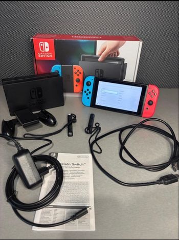 Nintendo switch console 