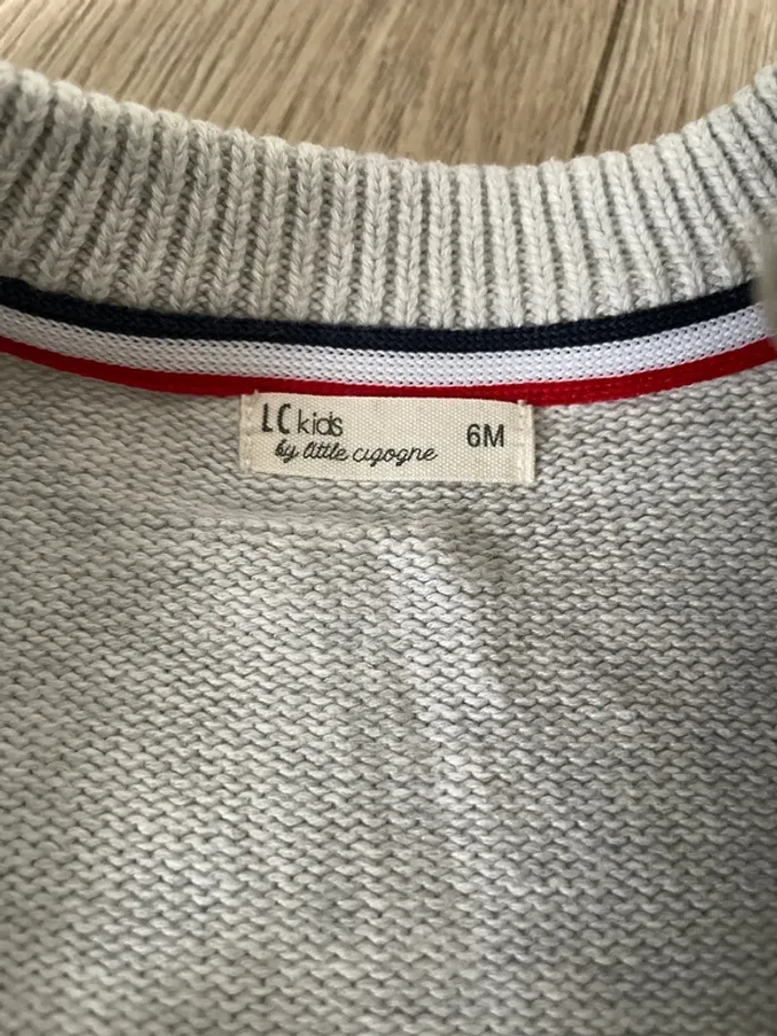 Veste gris clair - photo numéro 3