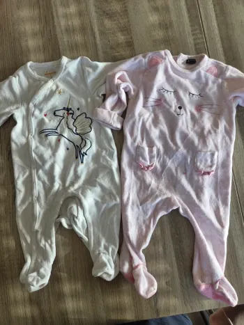 Lot de 2 pijamas