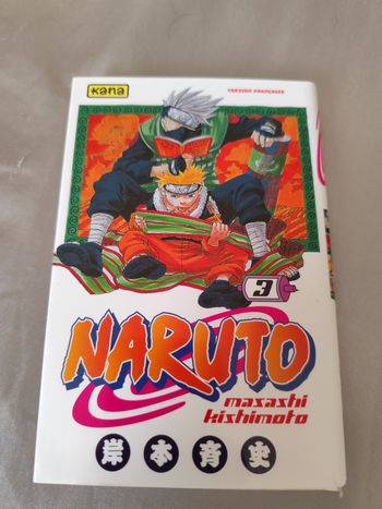 Manga Naruto tome 3