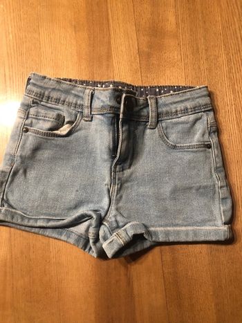 Short en jean