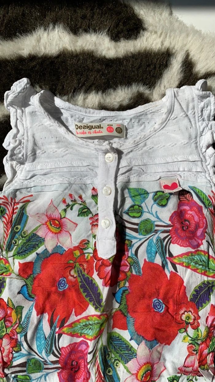 Combishort desigual 3-4 ans - photo numéro 2