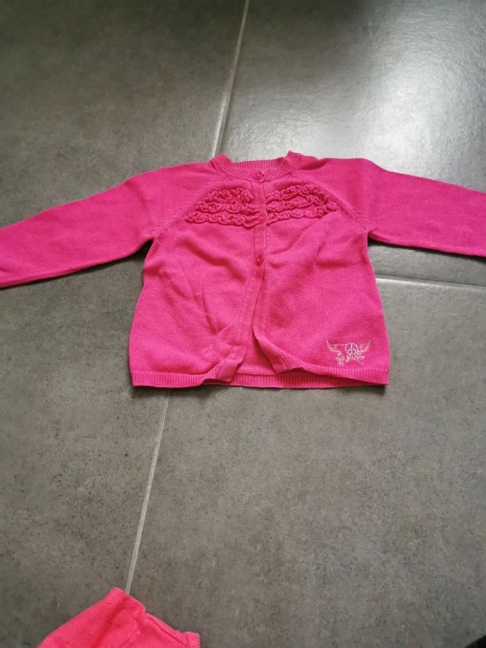 Gilet 3 pommes en 2 ans