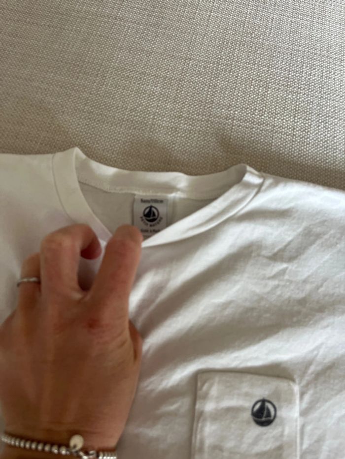 T shirt petit Bateau 5 ans - photo numéro 4