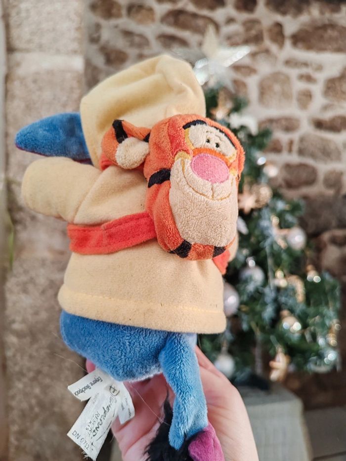 Peluche bourriquet avec manteau et sac a dos Tigrou - photo numéro 7