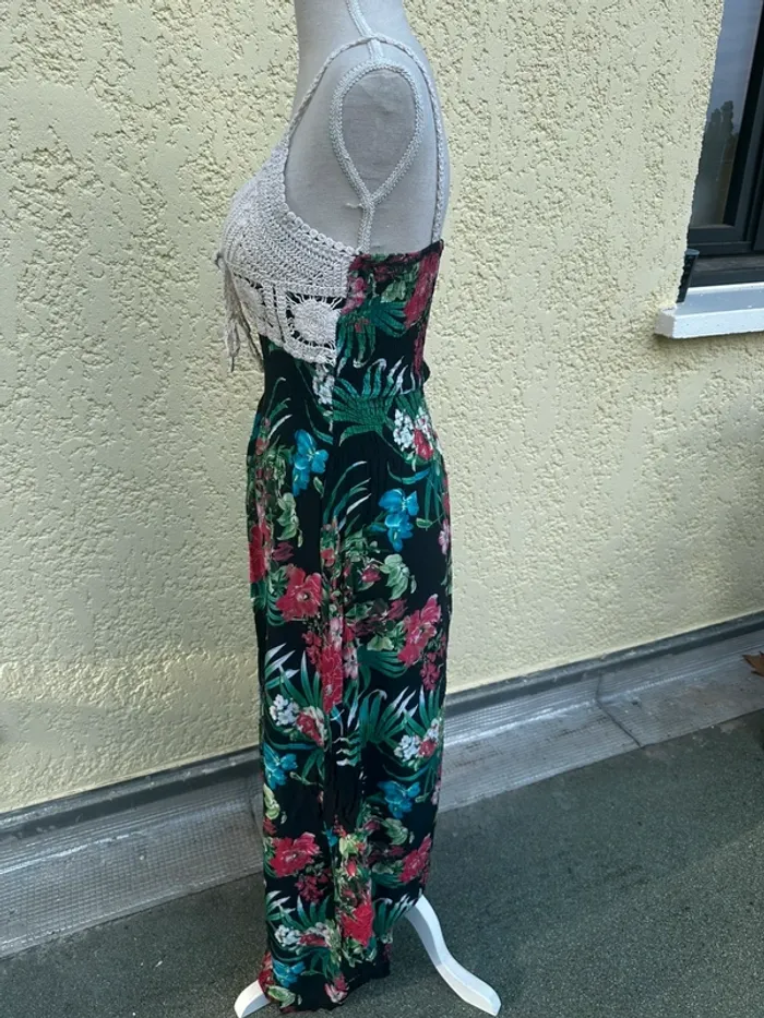🌸 Robe longue à fines bretelles - Taille S - photo numéro 10