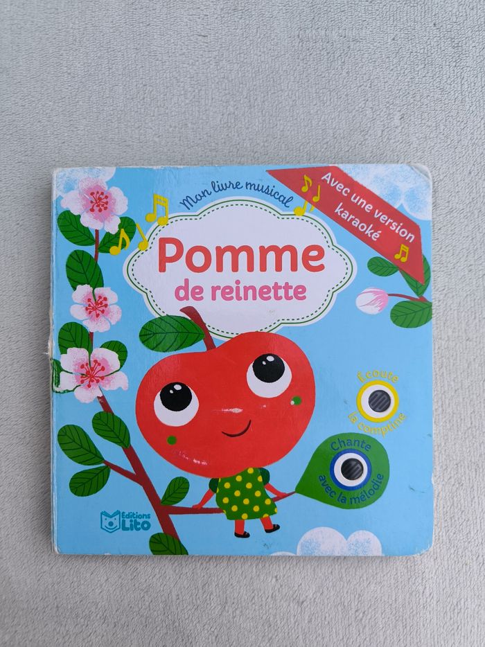 Livre sonore Pomme de reinette Lito - photo numéro 2