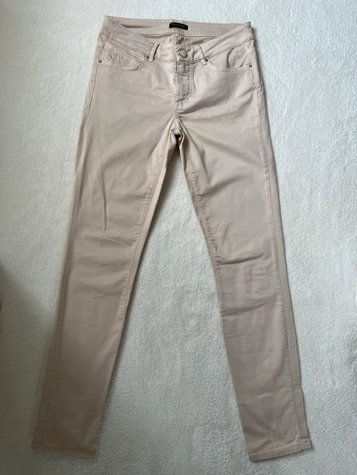 Pantalon beige Massimo dutti T36 - photo numéro 4