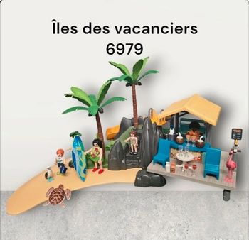 Playmobil île aux vacanciers