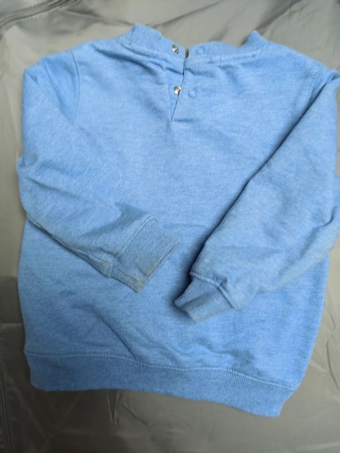 Pull Gémo bleu 18 mois - photo numéro 3