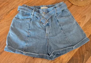 Short en jean Mango