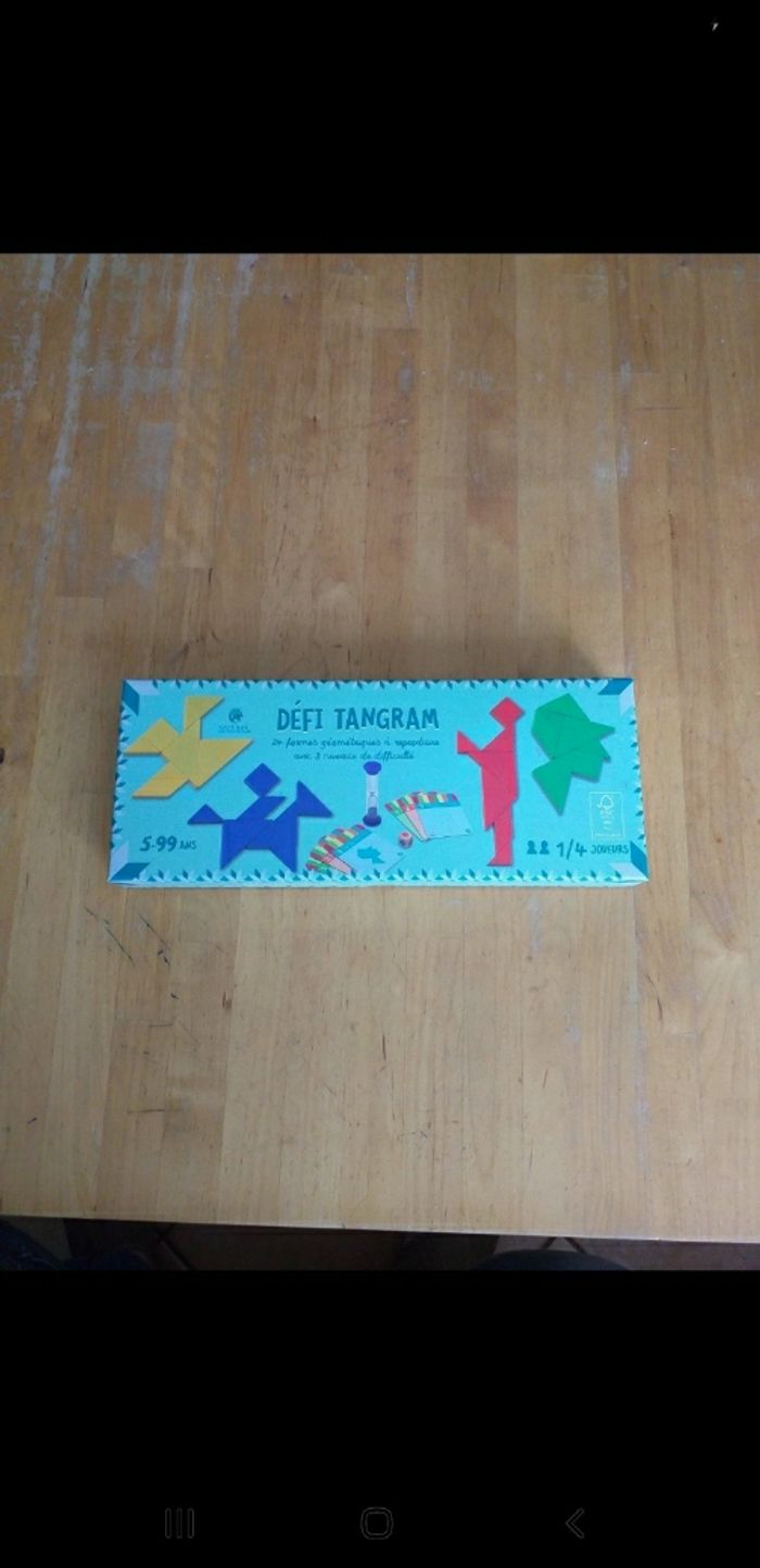 Defi tangram.  Nature & decouvertes