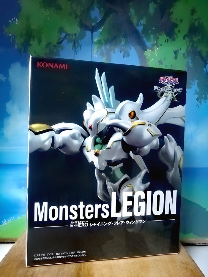 Figurine Yu-Gi-Oh Monsters Legion Elemental Hero Shining Flare Wingman - photo numéro 5