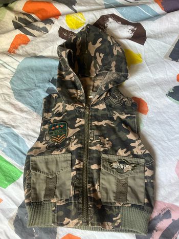 Veste sans manche 2 ans