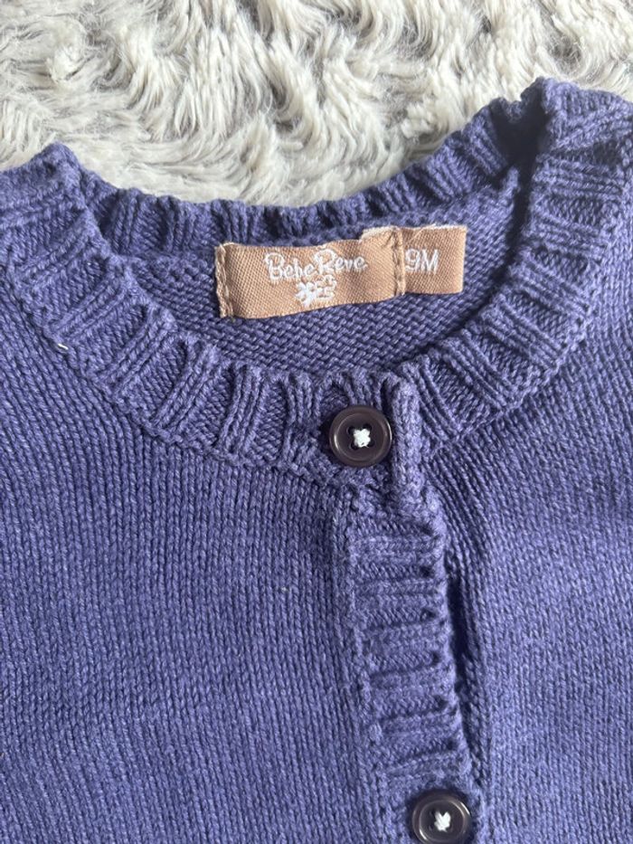 Gilet bébé rêve 9M - photo numéro 3