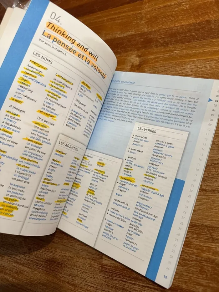 Livre petit vocabulaire actuel anglais - photo numéro 5