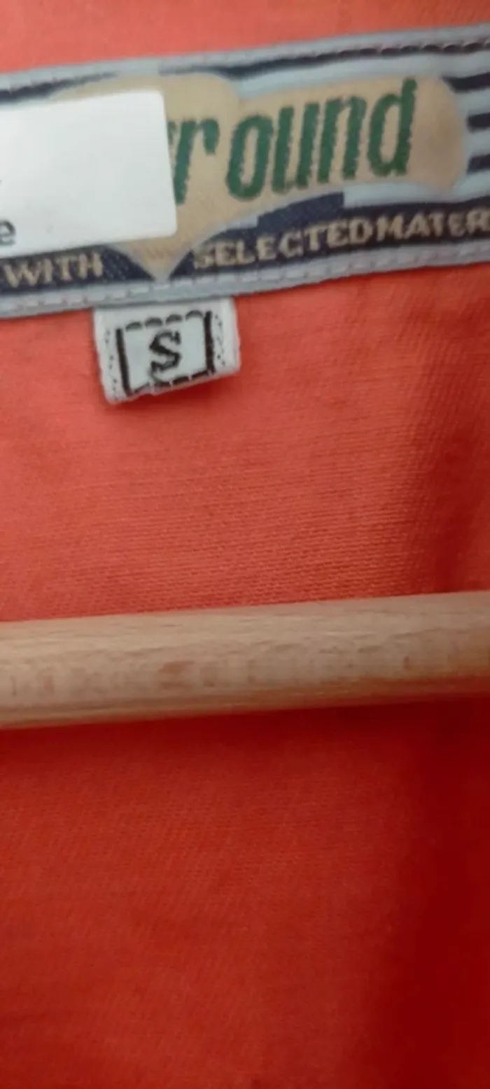 Chemise sans manche orange - photo numéro 2