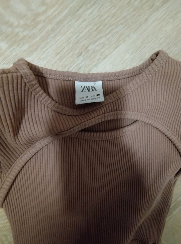 Robe côtelée Zara - photo numéro 4