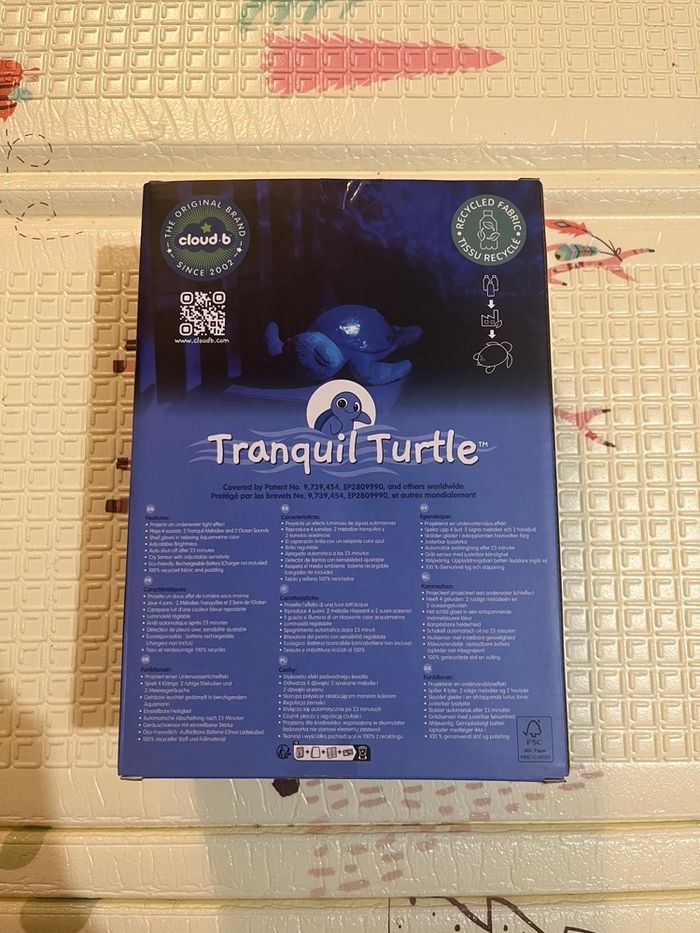 Tortues bleu foncé rechargeable - photo numéro 4