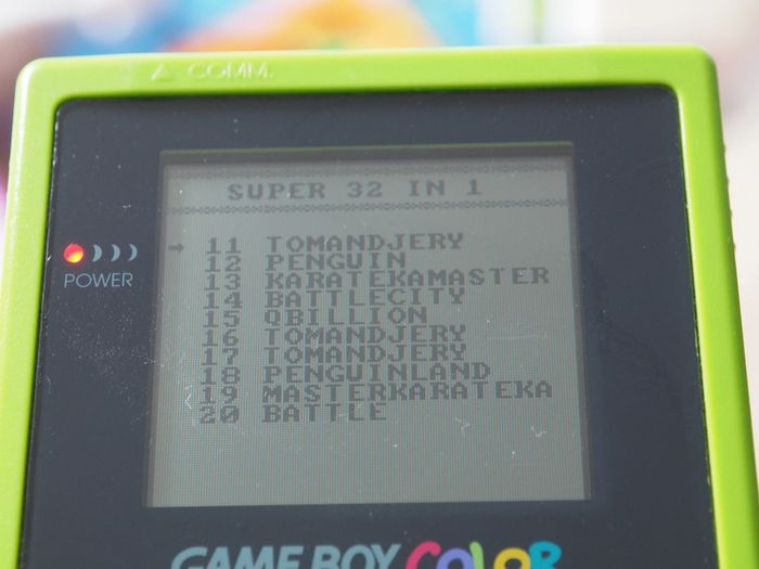 Jeu Game Boy Color 32 in 1 - photo numéro 3