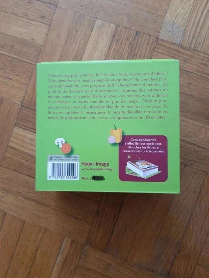 365 Fiches bloc neuf recettes simple et rapide - photo numéro 3