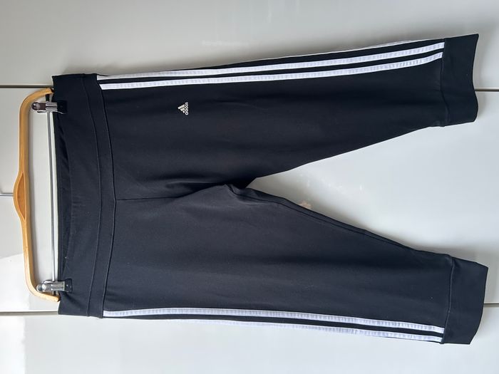 Pantacourt de sport noir Adidas - Taille L