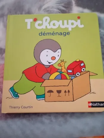 Livre T'choupi neuf