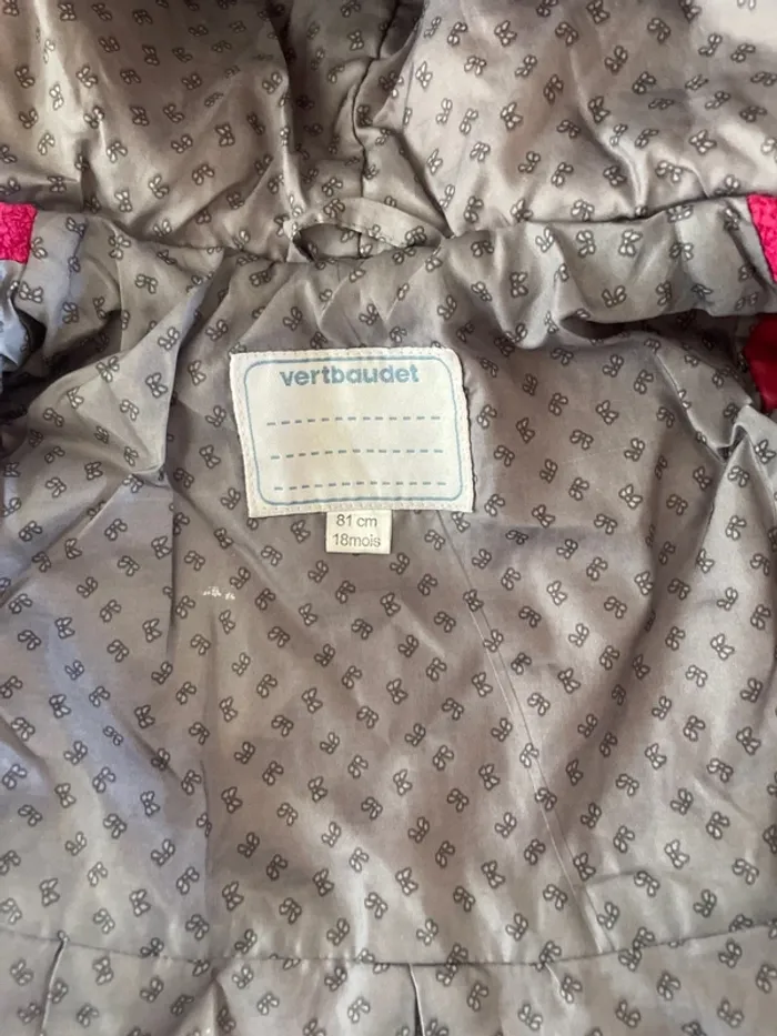 Parka fille Vertbaudet 18 mois - photo numéro 4