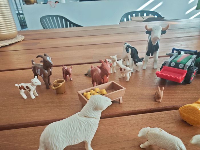 Playmobil fermier tracteur et animaux - photo numéro 4