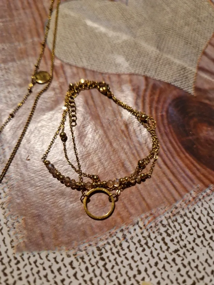 Collier et bracelet fantaisie - photo numéro 2