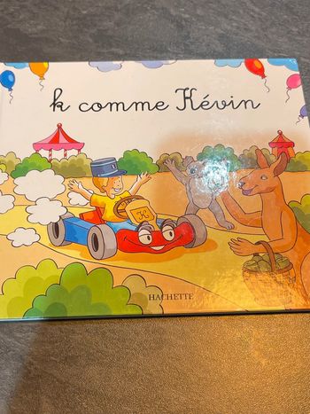 Livre jeunesse mes premiers pas vers la lecture k comme Kevin