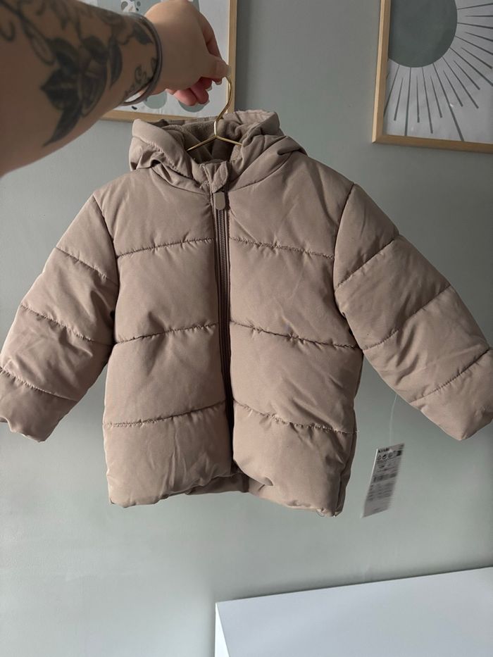 Doudoune bébé beige - photo numéro 4