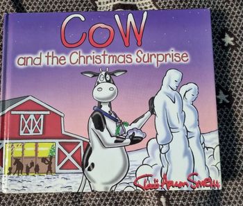 Livre Anglais pour enfant (Cow and the Christmas surprise) 4-7ans