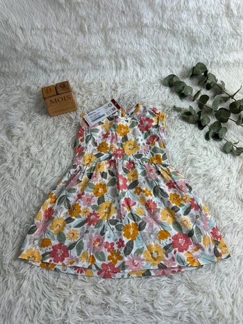 Robe fleurie taille 9-12 mois People
