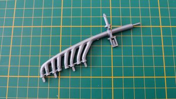 Echappement moteur pièce détachée miniature burago bugatti type 59 1934 1/18 #B57