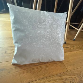 Coussin pailleté