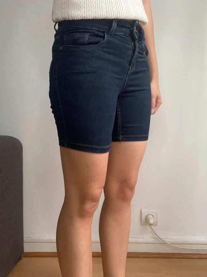Short en jean bleu Noisy may XS/34 - photo numéro 3