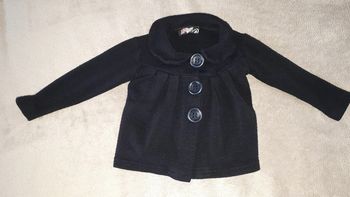 Gilet noir fille LPC girls 3 ans