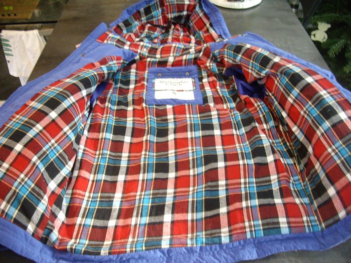 Doudoune Abercrombie & Fitch en plumes taille S - photo numéro 3