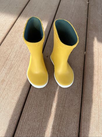 Bottes de pluie.