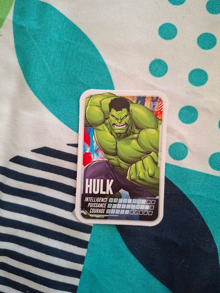 Carte Marvel pars en mission 062