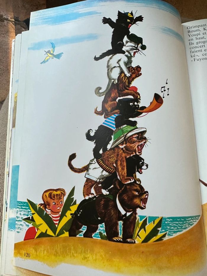 Recueil ancien vintage Les Aventures de Caroline livre bd album Pierre Probst blanc - photo numéro 11