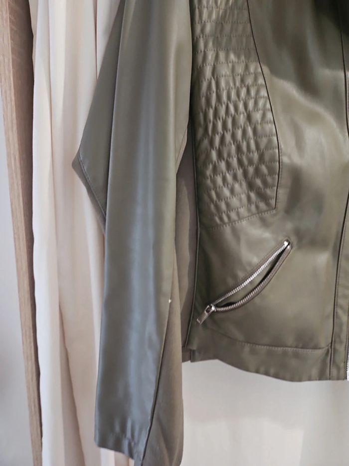 Belle veste bi matiere - photo numéro 4