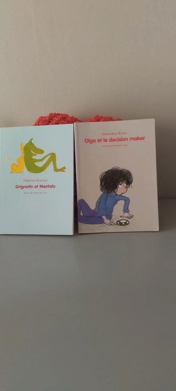 2 livres l'école des loisirs